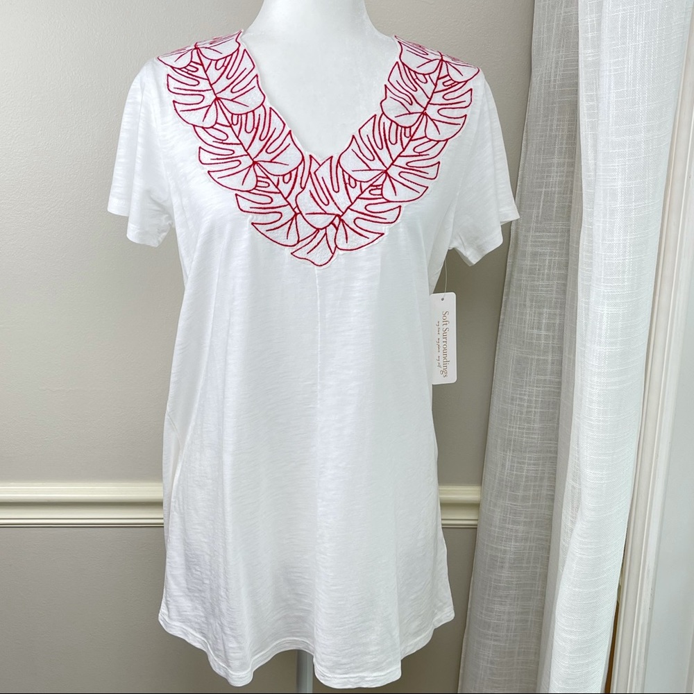 Soft Surroundings Archipelago Tee Top NWT